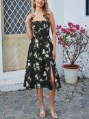 Vestido Midi Juli com Estampa Floral