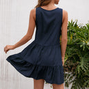 Vestido Verão Margo Sem Mangas Midi Renda